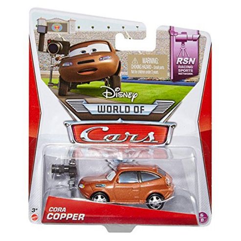 Image of Disney Pixar Cars Diecast Cora Copper
