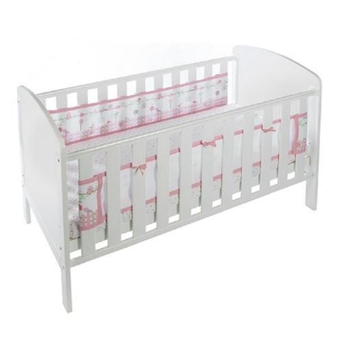 Image of Breathablebaby 2 Sided Mesh Cot Liner English Garden
