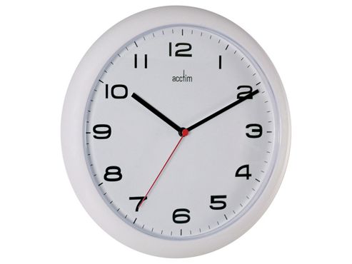 Image of Acctim 92/301 Aylesbury Wall Clock White