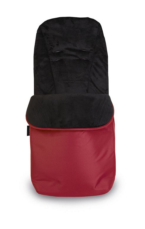 Image of Universal Footmuff Cosy Toes Fits Buggy & All Puschair Accessories - Red