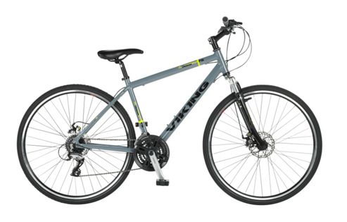 Image of 22" Viking Camden Fs 24 Speed Alloy Gents Disc, Grey