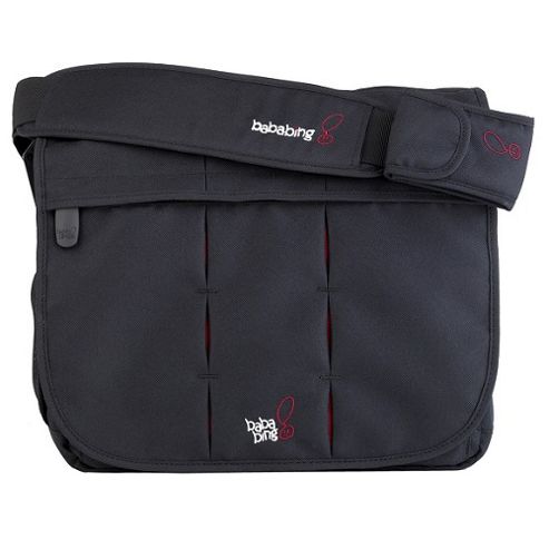Image of Bababing Daytripper Deluxe Paternity Satchel Black