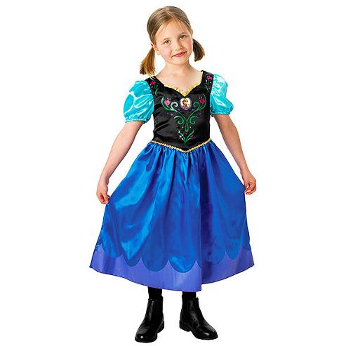 Image of Anna Classic Disney Frozen Costume - Medium 5-6 Years
