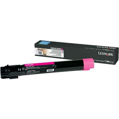 Image of Lexmark X95x Magenta Extra High Yield Toner Cartridge