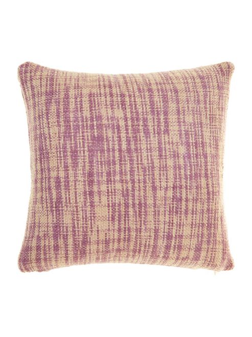 Image of Linea Oversized Woven Cushion, Purple
