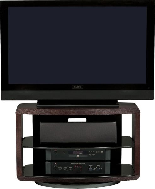 Image of Bdi Espresso Oak Tv Unit For Up To 42 Inch Tvs