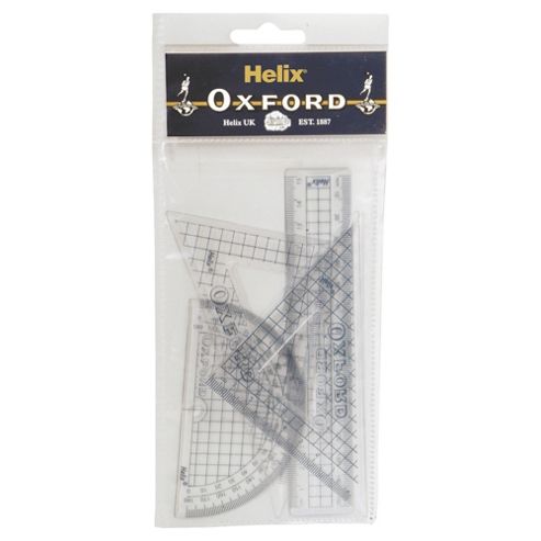 Image of Oxford 4 Piece Geometry Set
