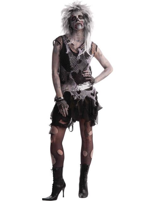 Image of Women's Punk Zombie Costume