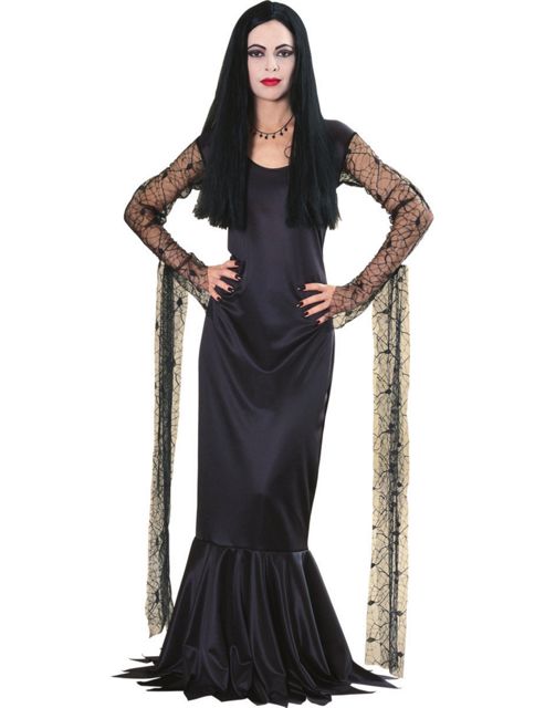 Image of Morticia Addams Costume Dress 16 To 18