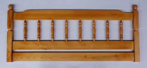 Image of Amani Colonial Spindle Headboard - Double