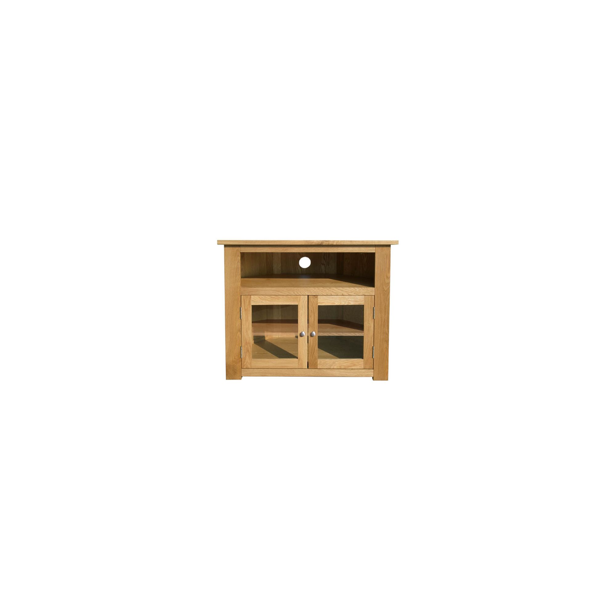 Home Zone Furniture Lincoln Corner TV Cabinet at Tesco Direct