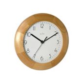 Acctim 24221 Epison Wood Wall Clock Lt Wood