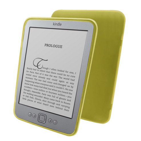 Image of Orzly Flexicase For Kindle 4 - Yellow