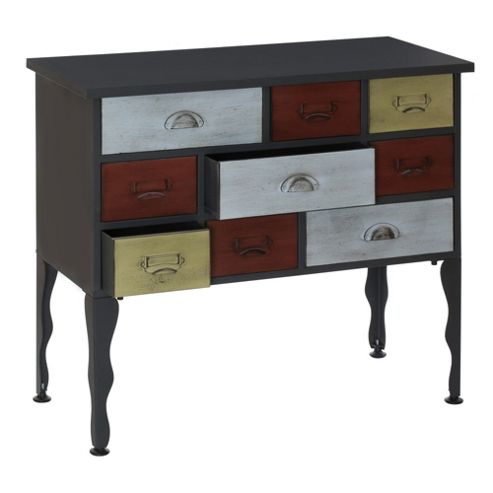 Image of Premier Housewares New York Loft 9 Drawer Cabinet