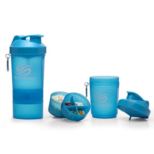 Image of Smartshake Protein Shaker - Neon Blue