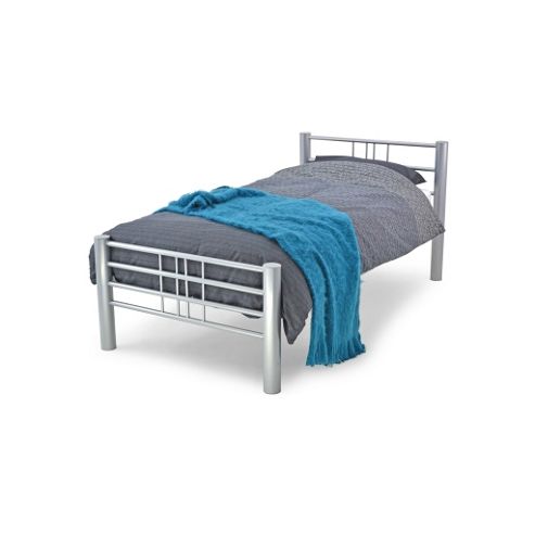 Image of Silver Cuba Bedframe - Double 4ft 6"