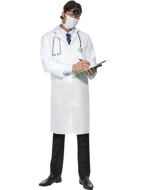 Image of Doctor - Adult Costume Size: 38-40