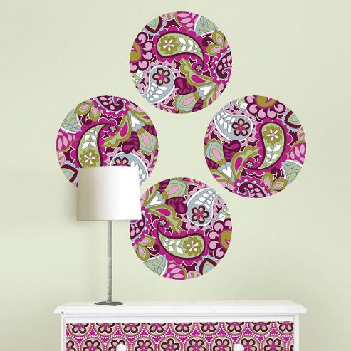 Image of Wallpops Very Berry Dot Wall Stickers