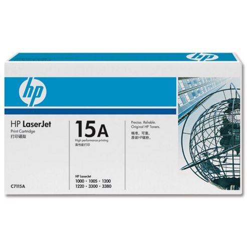 Image of Hp 15a Ultraprecise Standard Capacity Black Print Cartridge (yield 2,500 Pages)