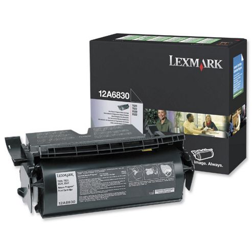 Image of Lexmark Black Laser Print Cartridge (yield 7,500 Pages) For Lexmark T52x Series