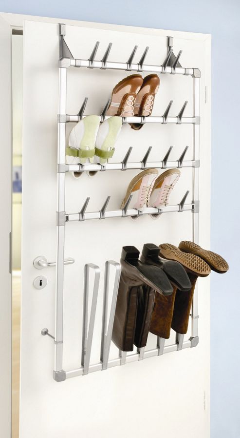Image of Ruco Wall/door Mounted Shoe And Boot Rack