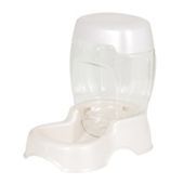 Petmate CafÃ© Pet Gravity Food Dispenser - 3 lbs - Pearl White