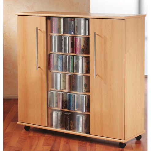 Image of Vcm V Cm Cd Storage Cabinet - Core Walnut
