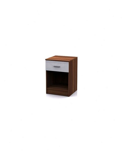 Image of Altruna Alina Bedside Chest - White