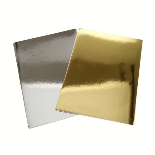 Image of Anitas A4 Mirri Board 20 Pack Silver/gold 250gsm