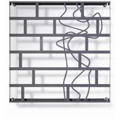 FLORA Grow No.66 Art Trellis in Anthracite