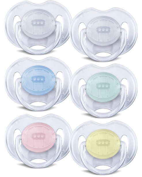 Image of Philips Avent Translucent Soother (0-6 Months) Scf170/18