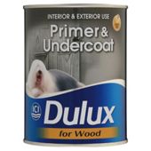 Dulux Quick Dry Wood Primer & Undercoat Pbw 750Ml