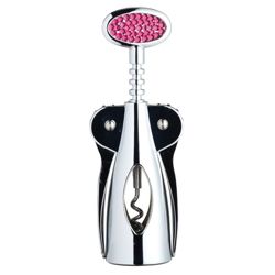 KitchenCraft Bar Craft City Nights Wing Corkscrew with Rhinestone Detailing