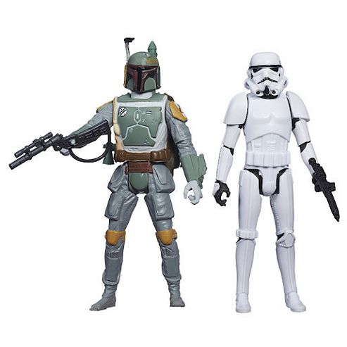 Image of Star Wars Mission Series - Boba Fett And Stormtrooper Figures