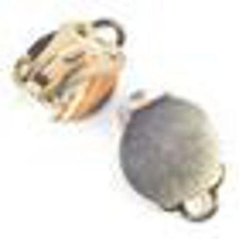 Image of Ear Clips No7d Gilt - 12 Pairs