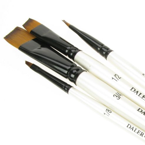 Image of Daler Simply All Purpose Brush Set - Magenta Wallet 23