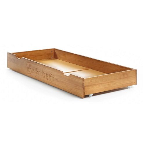 Image of Obaby B Is For Bear Under Cot Drawer - Country Pine
