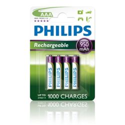 R03B4A100 AAA 1000 mAh Nickel-Metal Hydride Rechargeable accu
