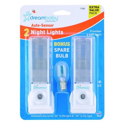 Image of Dreambaby Automatic Sensor Night Lights (2 Pack)