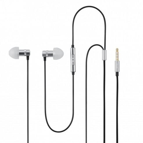 Image of Premium 3.5mm Stereo In-ear Headset Silver