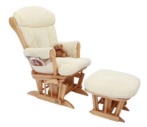 Image of Tutti Bambini Rose Glider Chair - Natural