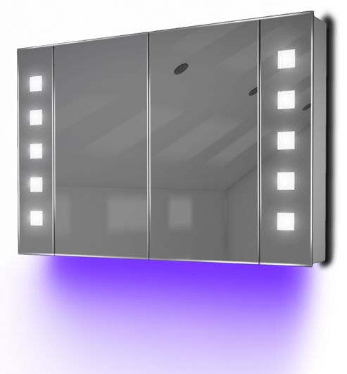 Image of Ambient Demist Bathroom Cabinet With Sensor & Internal Shaver Socket K74u