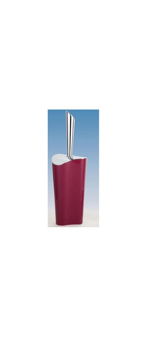 Image of Sanwood Lia Toilet Brush Set - Raspberry Red