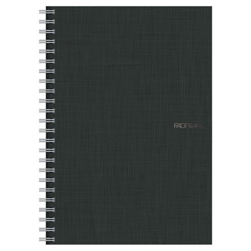 Image of Fabriano A5 Spiral Notebook, Black