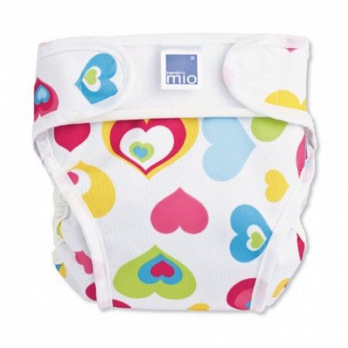 Image of Bambino Mio Miosoft Nappy Cover - Extra Large (hearts)