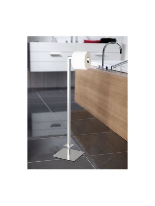 Image of Nicol Bologna Toilet Paper Roll Holder In Chrome