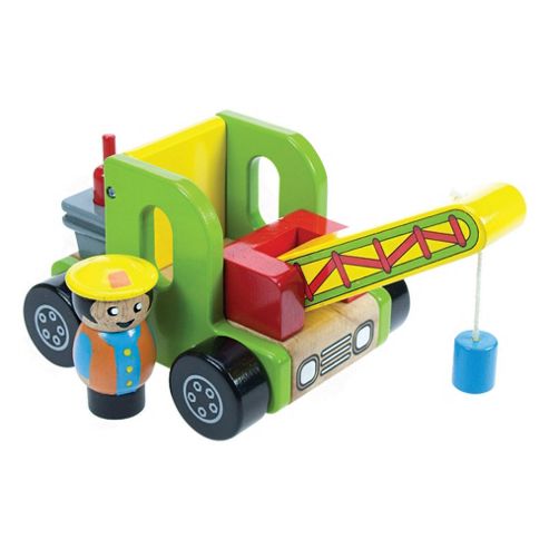 Image of Bigjigs Toys Bj343 Mini Crane