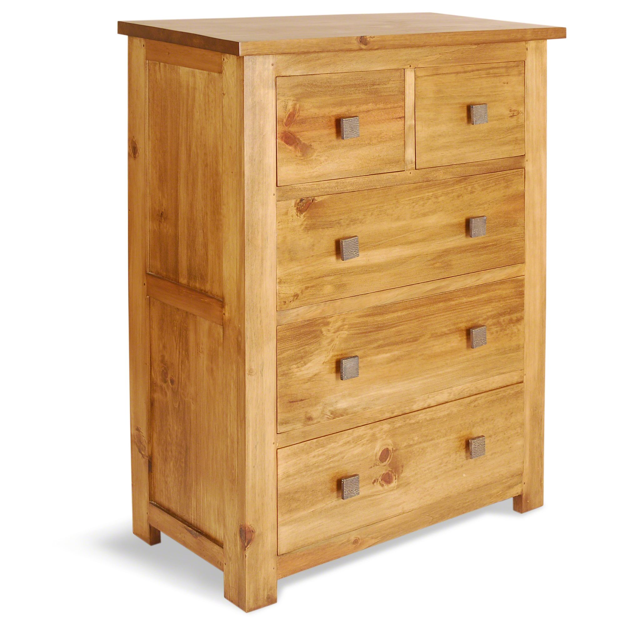 Oceans Apart Brest Pine 5 Drawer Chest at Tesco Direct