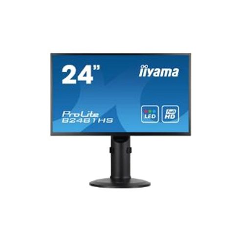 Image of Iiyama Prolite B2481hs (23.6 Inch) Led Backlit Lcd Monitor 1000:1 250cd/m2 (1920x1080) 2ms D-sub/dvi-d/hdmi (black)