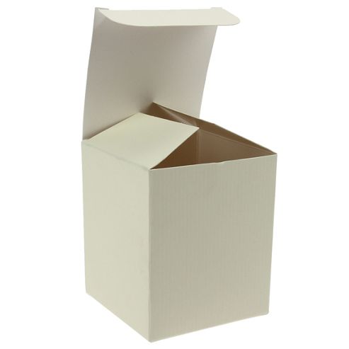 Image of Flat Square Cream Box - Small